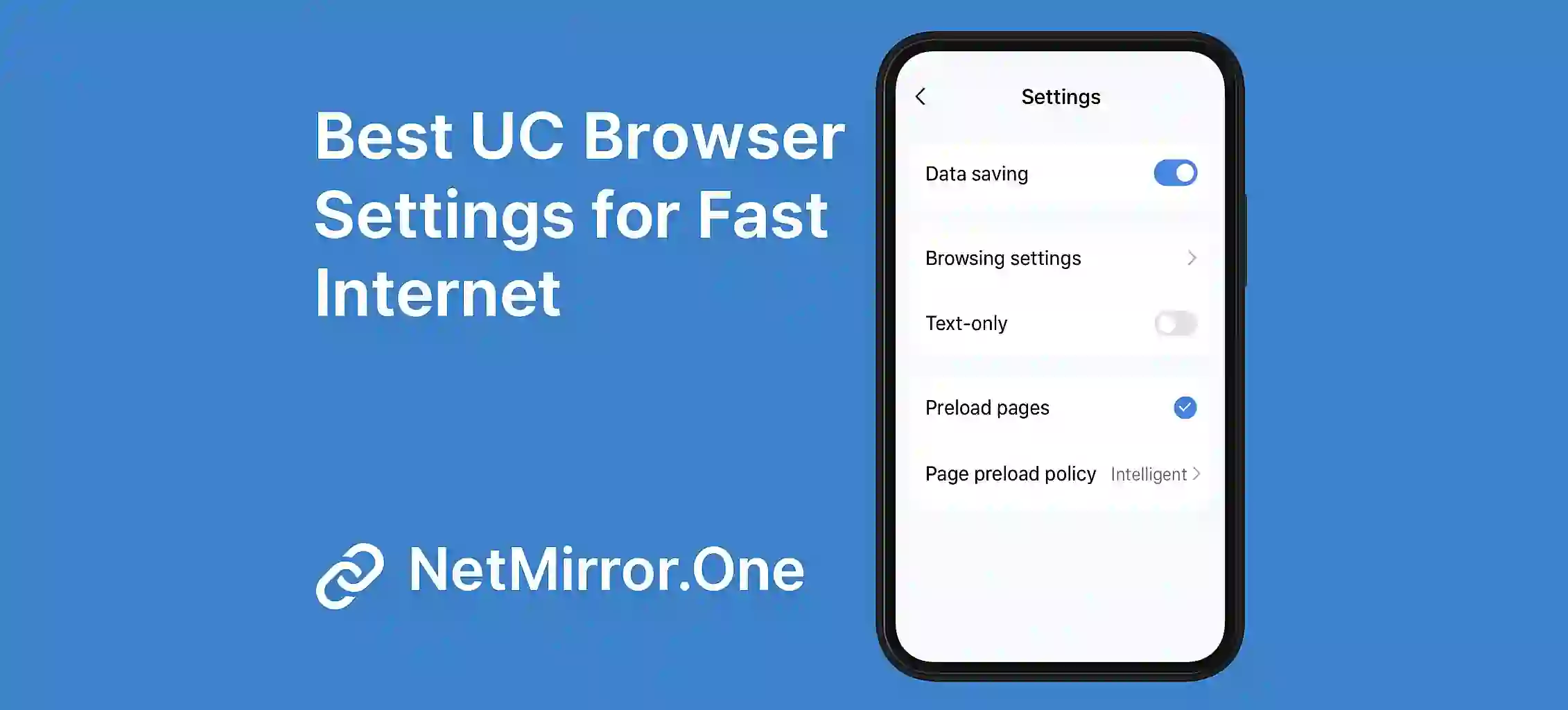 Best UC Browser Settings for Fast Internet